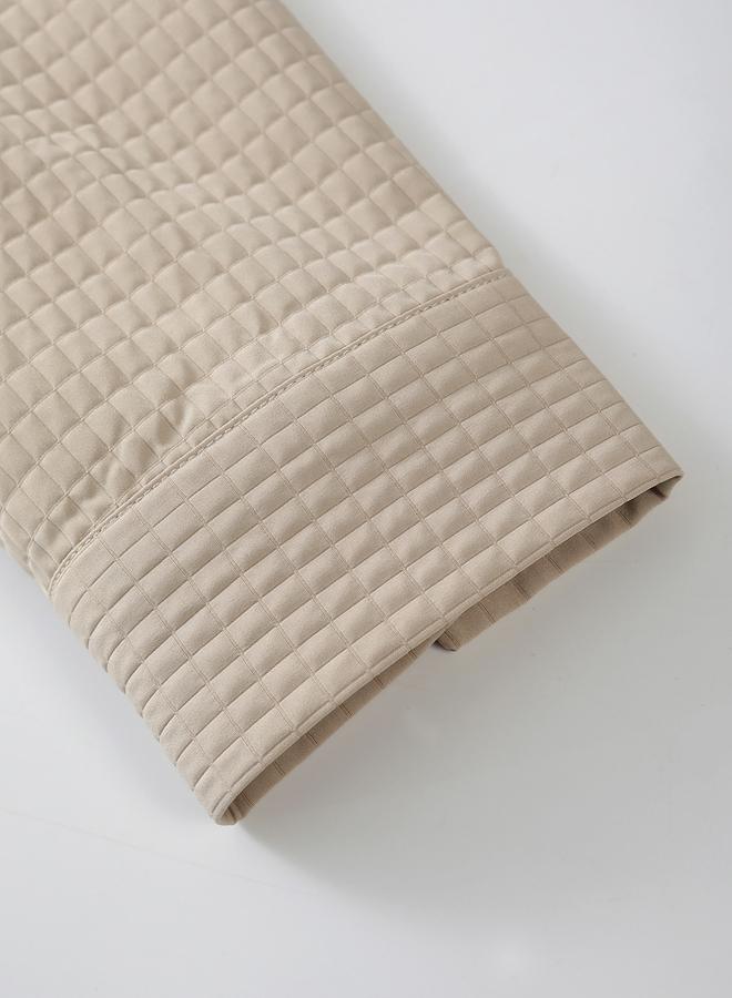 Take Two Men Textured Long Sleeve Shirt and Drawstring Pants Co-Ords - Image 5